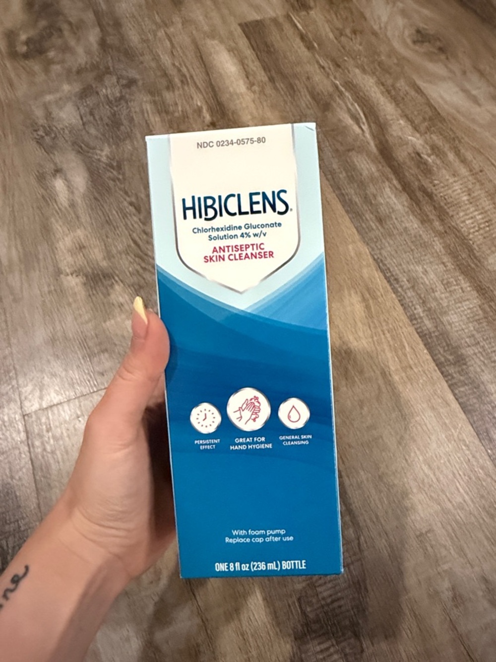 Hibiclens Antiseptic Skin Cleanser - Blue Packaging 8 Fl oz